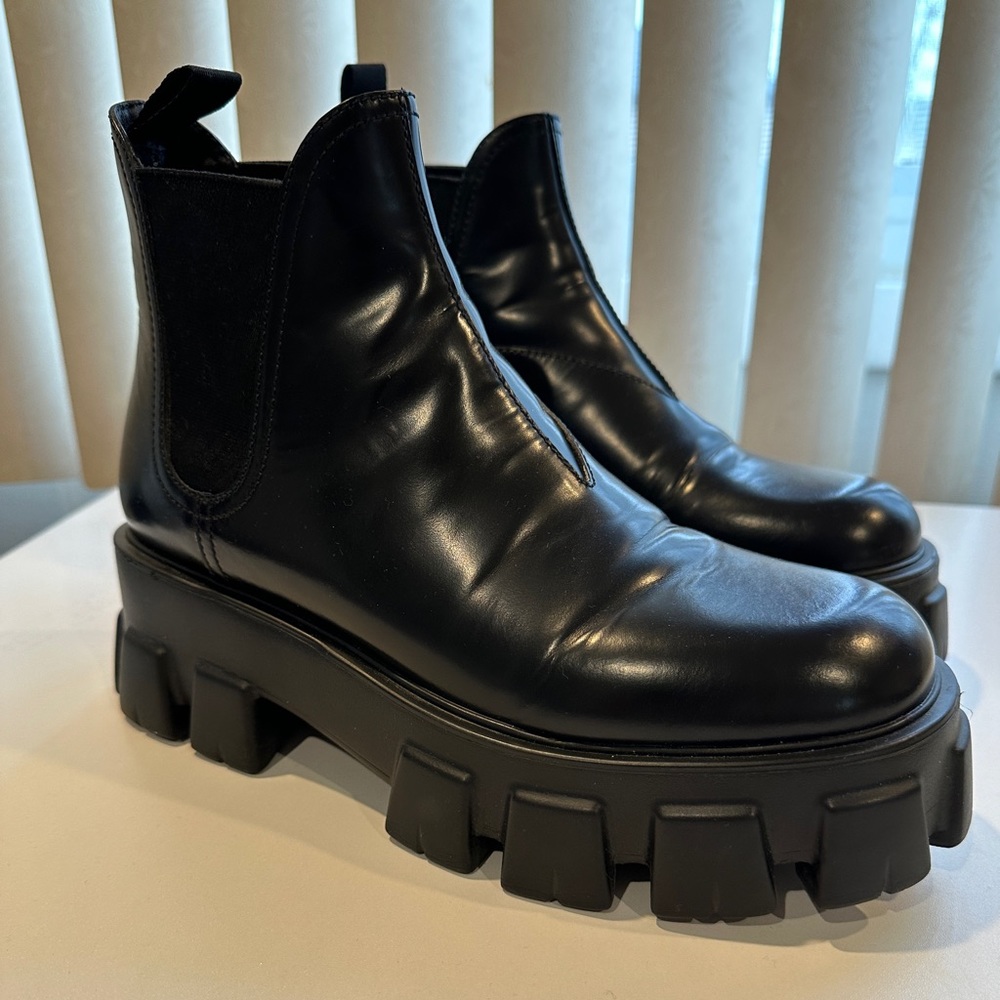 Prada Lug Boots